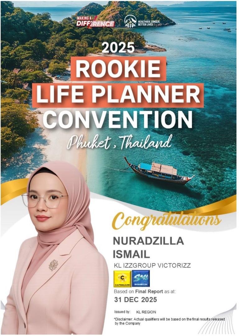 Nuradzilla Ismail - Rookie Life Planner Convention Phuket 2025