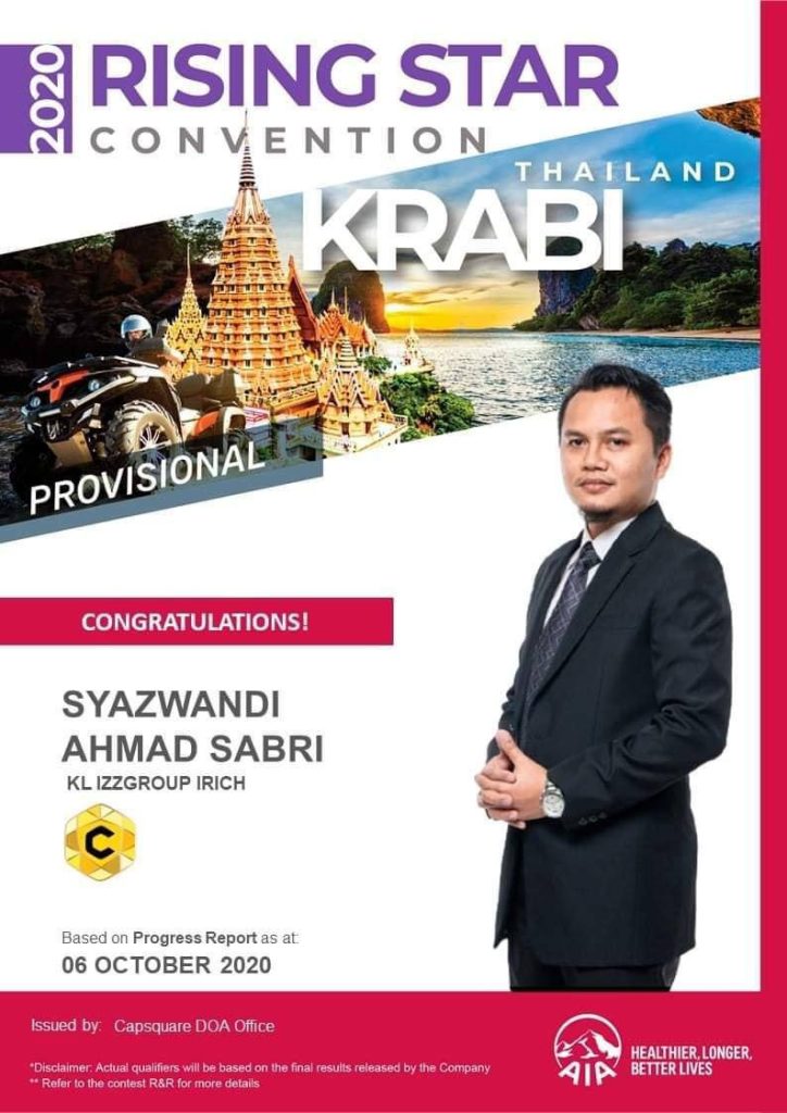 Mentee berjaya AIA 2