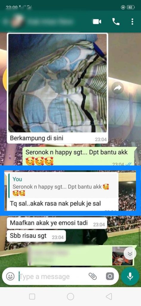Testimoni klien AIA Hibah Takaful 3